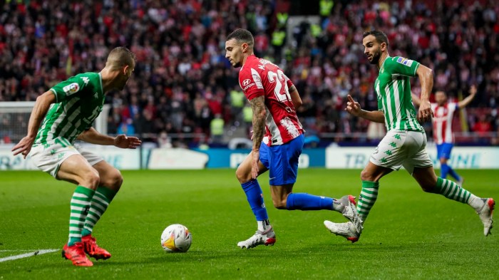 ALAM RAYA BERITA - Real Betis Vs Atletico Madrid: Los Colchoneros Akhirnya Tumbang