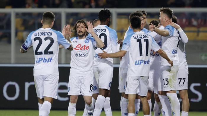 ALAM RAYA BERITA - Napoli Vs Lecce: Il Partenopei Susah Payah Menang 1-0