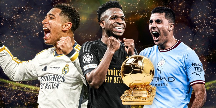 PADANG MEDIA - Daftar Peringkat Ballon d'Or 2024: Rodri Ungguli Vinicius