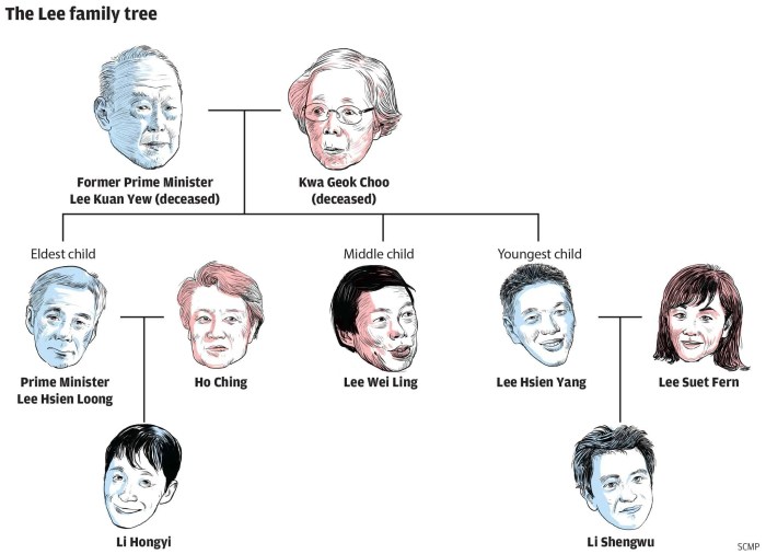 CHUTOGEL - Ulasan tentang konflik keluarga Lee Kuan Yew